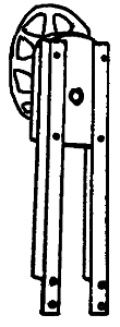 Caboose Brake Stand -- Equipco