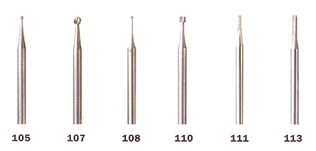 Engraving cutter set 6-pc
