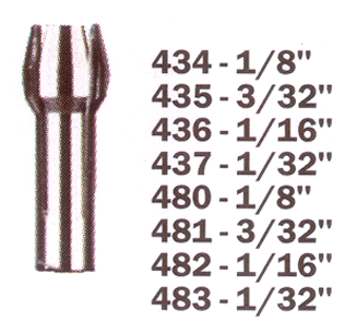 Chuck collet 3/32"