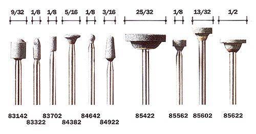 Silicon Grinding Point -- 1/2"