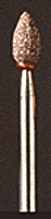Mounted Emery Wheel Point -- 3/16"