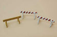 Barricades -- Unpainted Metal Castings pkg(3)