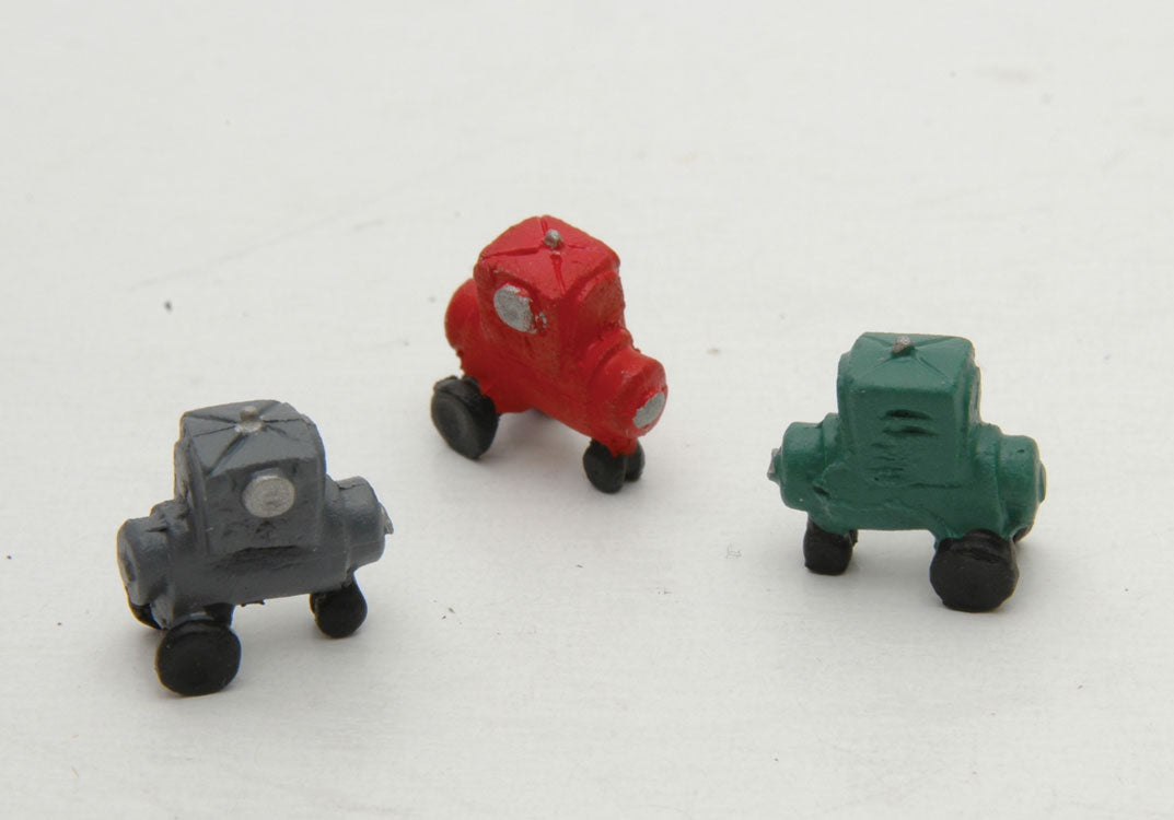 4-Wheel Welding Carts -- Unpainted Metal Castings pkg(3)