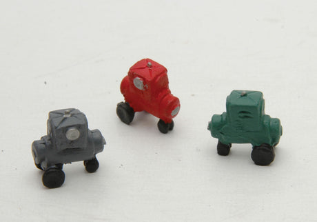 4-Wheel Welding Carts -- Unpainted Metal Castings pkg(3)