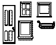 Caboose Parts -- Windows, Doors & Steps