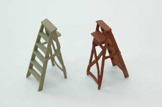 Step Ladder -- Unpainted Metal Castings pkg(2)