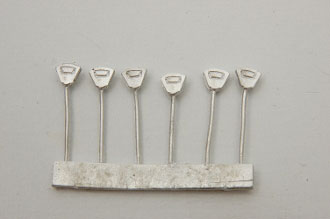 Parking Meters -- Unpainted Metal Castings pkg(6)