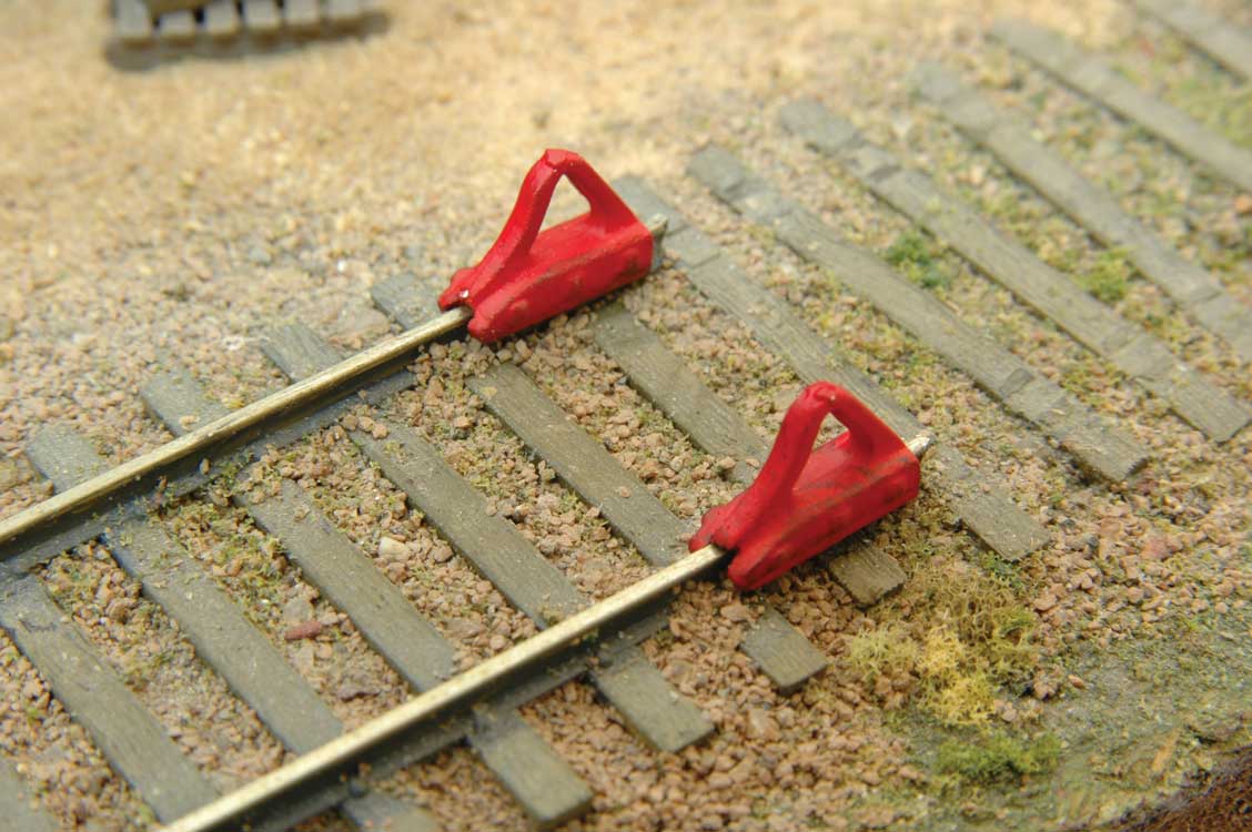 Car Stops -- Unpainted Metal Castings pkg(6)