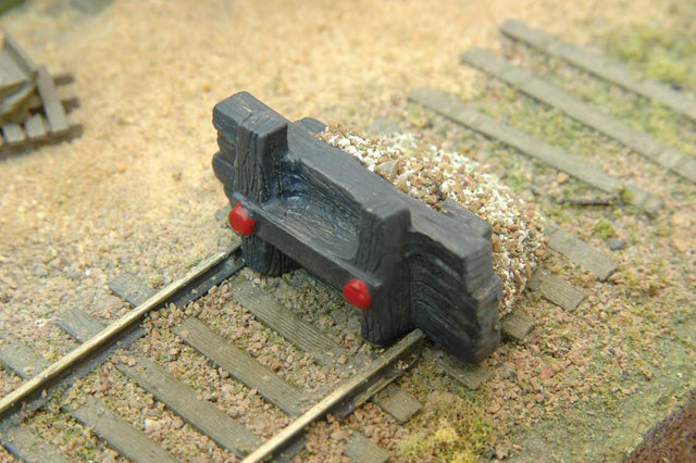 Wood and Sand Bumper -- Unpainted Metal Castings