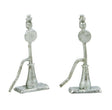 Vintage Switch Stand with Lantern Top -- Unpainted Metal Castings pkg(2)