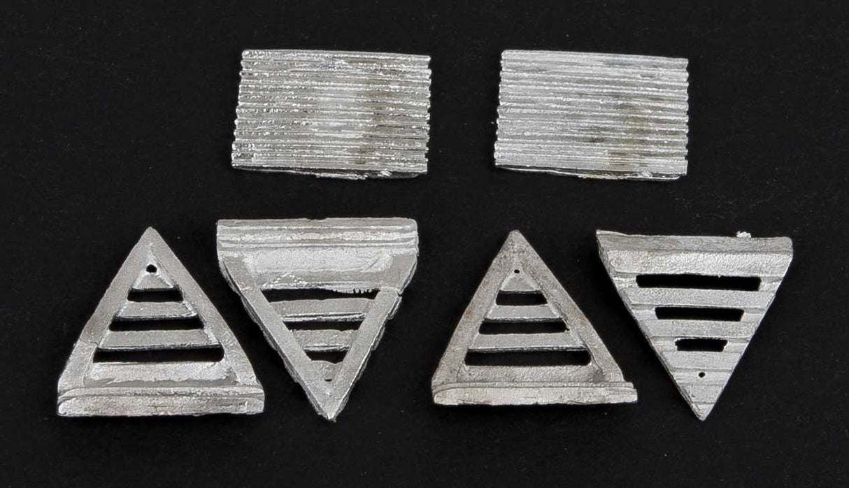 Cattle Guard -- Unpainted Metal Castings pkg(2)
