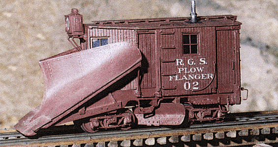 Snow Plow Flanger - HOn3 Kit -- Rio Grande Southern #02