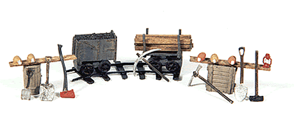 18" Gauge Mining Equipment Deluxe Detail Set - Kit