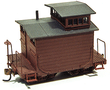 HOn3 Caboose - Kit -- Westside Lumber Co.