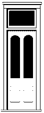 Plastic Doors -- With Transom