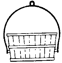 Coal Buckets w/Handle pkg(2)