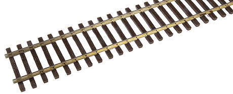 Standard Gauge Nonweathered Flex-Track(TM) - 3' Sections pkg(6) -- Code 83 Rail (Wooden Ties)