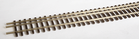 Code 70 Dual Gauge HO/HOn3 Flex-Track(TM) -- Nonweathered 3' Section pkg(6)