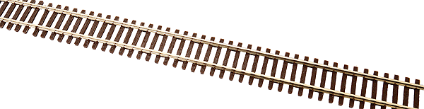 Nonweathered Flex-Trak(TM) - 3' Long Section pkg(6) -- Code 55