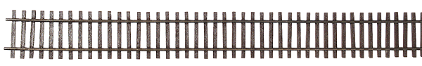 Standard Gauge Weathered Flex-Track(TM) - 3' Sections pkg(6) -- Code 83 Rail w/Wood Ties
