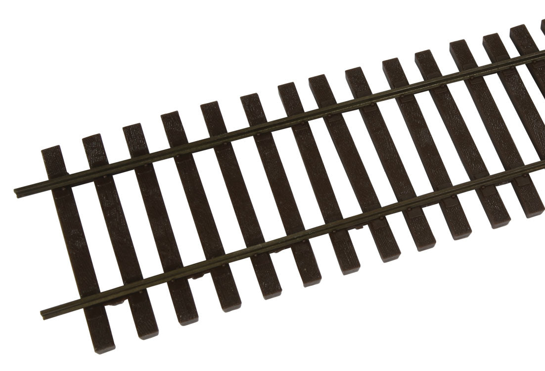 Code 100 2-Rail Weathered Flex Track -- pkg(6)