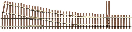 Code 83 Ladder Track System Turnout -- #5a Right Hand Standard
