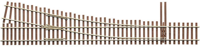 Code 83 Ladder Track System Turnout -- #5a Right Hand Standard
