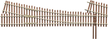 Code 83 Ladder Track System Turnout -- #5e Right-Hand Last Ladder