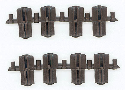 Plastic-Insulated Transition Rail Joiners pkg(8) -- Code 250 to 205