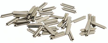 Nickel-Silver Rail Joiners -- Code 83 pkg(50)
