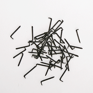 Blackened Metal Spikes -- Small 1/4" Long pkg(1,000) Approximately