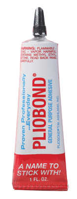 Pliobond Adhesive - Tube w/Fine Tip -- 1oz  29.6mL