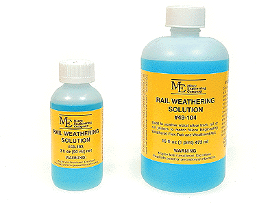 Rail Weathering Solution -- 4oz  118mL