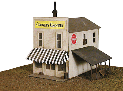 Groger's Grocery -- 5 x 5"  12.8 x 12.8cm