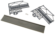 40' Ballasted Deck Girder Bridge -- 3" Long