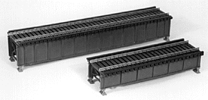 Deck-Girder Bridge w/Open Deck - Kit -- HOn3 50' - 7 x 1-3/8"  18 x 3.5cm