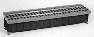 Deck-Girder Bridge w/Ballasted Deck - Kit -- Scale 50' - 7 x 1-13/16"  17.8 x 4.6cm