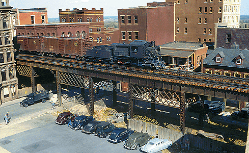Double Track City Viaduct -- Kit - Scale Length: 150'  45.7m