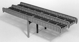 100' Through Girder Bridge -- Double-Track