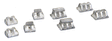 Bridge Shoes -- Assorted pkg(16)