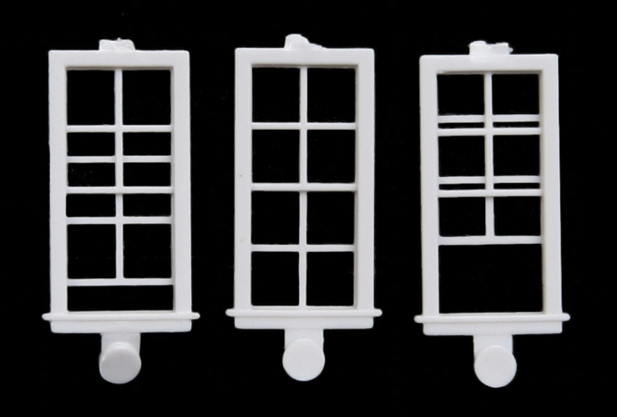 Windows -- 8-Pane, 28 x 64"  71.1 x 163cm pkg(8)