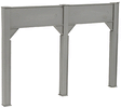 Bridge Support -- 3-3/8 x 9-1/2"   8.4 x 24cm