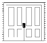 Doors -- Double, 4-Panel