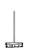 Push Broom (Unpainted Metal Casting pkg(4)