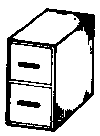 2-Drawer File Cabinet