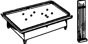 Pool Table & Cue Rack