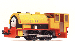 Thomas the Tank Engine & Friends - Wind-Up Toy Train Locomotive -- Bill (For Use on Stay-Connected Plastic Track)