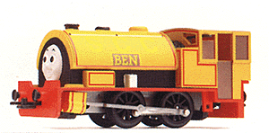 Thomas the Tank Engine & Friends - Wind-Up Toy Train Locomotive -- Ben (For Use on Stay-Connected Plastic Track)