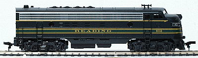 Diesel EMD FP7A Powered -- Reading #902
