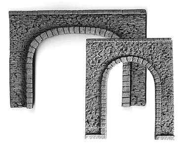 Random Stone Tunnel Portal -- Single Track